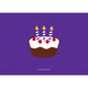 Purple Emoji Birthday + Celebrate Invitations Image 2 of 5